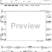 Violin Sonata in E Minor, K60 - Piano Score