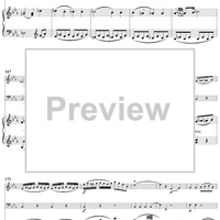 Piano Trio in E-flat Major, HobXV/11 - Piano Score