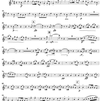 Serenade in D Minor, Op. 44, Movement 4 - B-flat Clarinet 1