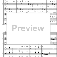 Tu es Petrus - Score