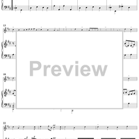 Sonata in D Major, Op. 91, No. 1 - Piano Score