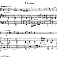 Classical and Romantic Pieces Book 2 - No. 5 - 7 - Score