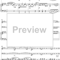 Piano Trio in A-flat Major, HobXV/14 - Piano Score