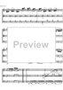 String Trio Bb Major D581B - Score