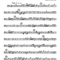 Finale - Fugue - from "String Quartet No. 5, Op. 20" - Trombone