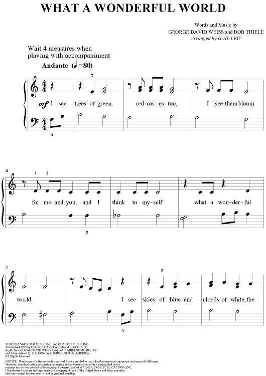 What a Wonderful World