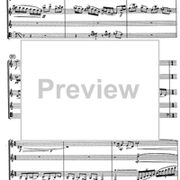 Comedy for Five Winds - Score