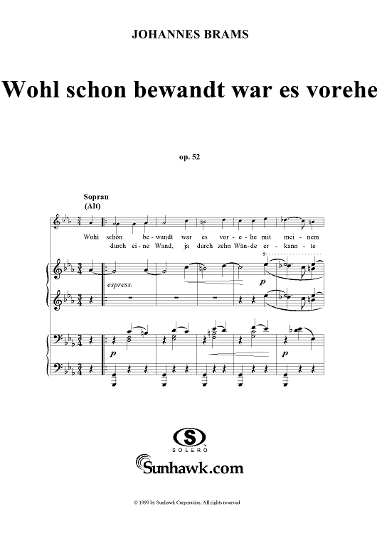 7. Wohl schön bewandt war es vorehe