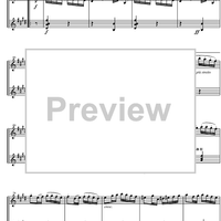Sonata E Major - Score