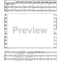 Le Tombeau de Couperin for Oboe and String Quartet - Score