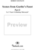 Scenes from Goethe's Faust, Part 2, No. 5: "Faust's Erblindung. Mitternacht" - Score