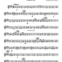 And the Glory of the Lord - Horn in F (plus optional part for Trombone)