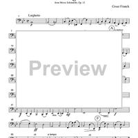 Panis Angelicus - from Messe Solonnelle, Op. 12 - Part 3 Cello or Bassoon