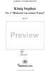 Ruhend von seinen Taten, No. 1 from "König Stephan", Op. 117 - Full Score