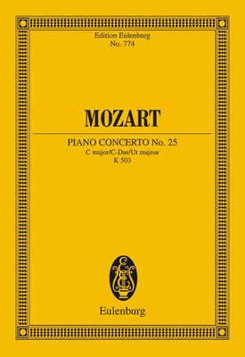 Concerto No. 25 C major in C major - Full Score