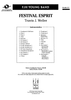 Festival Esprit - Score Cover