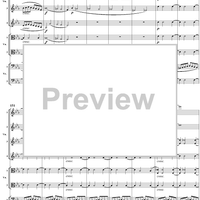 String Octet, Op. 20, Movement 4 - Score