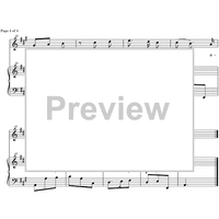 Alma mia fra gelo e foco - Score