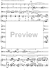 Piano Quartet No. 2 in E-flat Major, Op. 87, Movt. 2 - Score