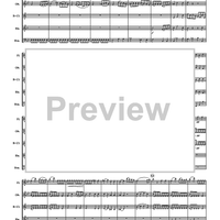 Overture in B-flat, D. 470 - Score