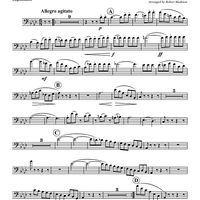 Allegro Agitato - from Violin Sonata in F Minor - Euphonium BC/TC