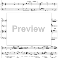 "Endlich, endlich wird mein Joch", Aria, No. 3 from Cantata No. 56: "Ich will den Kreuzstab gerne tragen" - Piano Score