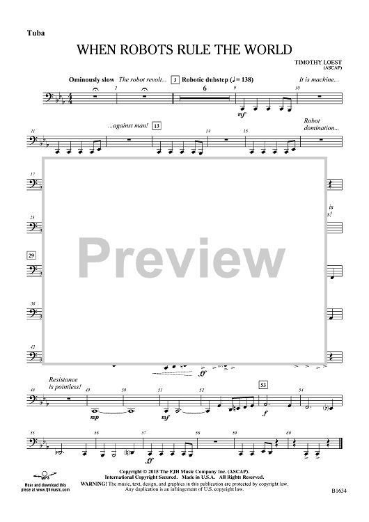 When Robots Rule the World - Tuba