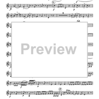 Allegro from "String Quartet 17" - Bass Clarinet