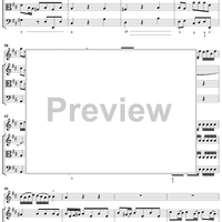 Sonata No. 1 in D Major - Score