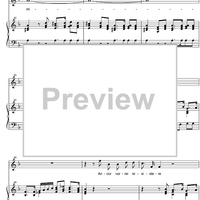 Ancor non so - Score