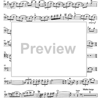 Adagio Quarto - Cello