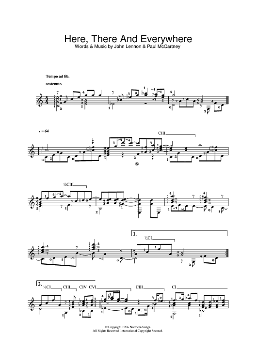 Here, There And Everywhere