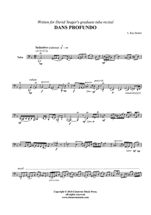 Dans Profundo - Piano Score