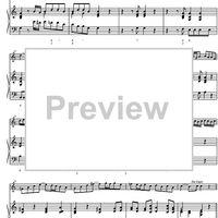 Sonata a minor - Score