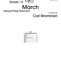March - Score