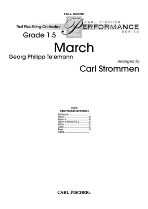 March - Score