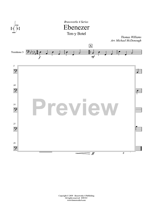 Ebenezer - Trombone 3