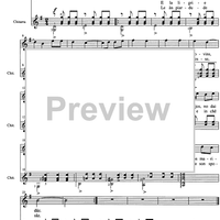 La ligrie 'e je dai zovins - Score