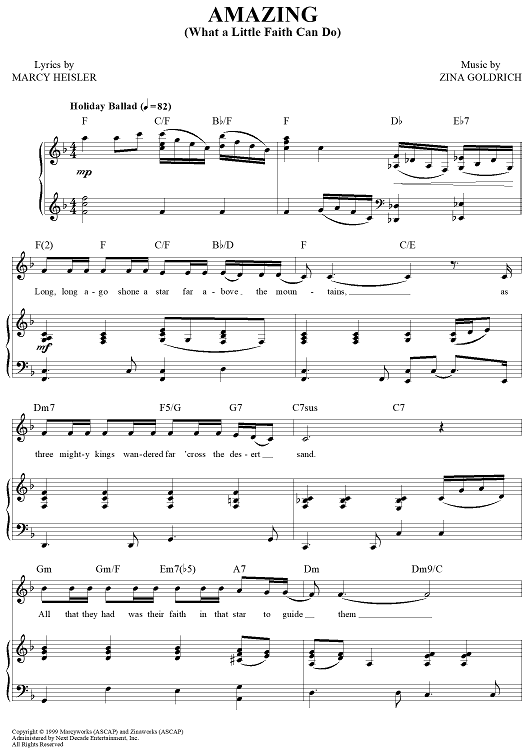 Amazing (What a Little Faith Can Do)