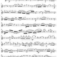 Sextet in E-flat Major - B-flat Clarinet