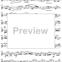 Duet No. 3 from Six Easy Duets, Op. 137 - Flute 2