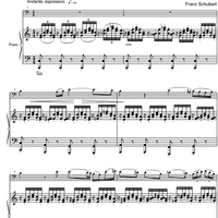 Ave Maria D839 - Score