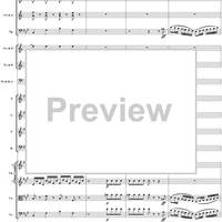 Mass in C Major, No. 4: Sanctus - Full Score