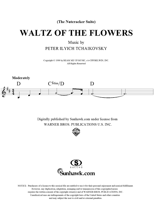 Suite from ''The Nutcracker''. Valse des fleurs (Theme)