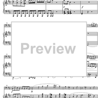 Sonata No. 5 D Major Op.102 No. 2 - Score