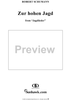 Zur hohen Jagd: "Frisch auf", No. 1 from "Jagdlieder", Op. 137