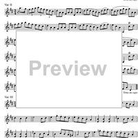 Divertimento No.11 D Major KV251 - Violin 1