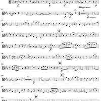 String Quartet No. 11 in E-flat Major, K171 - Viola