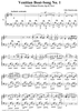 Songs Without Words (Book I), op. 19, no. 6: Venitian Boat Song