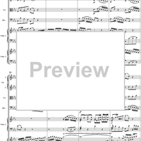 Double Clavier Concerto No. 1 in C Minor, Movement 1   (BWV 1060) - Score